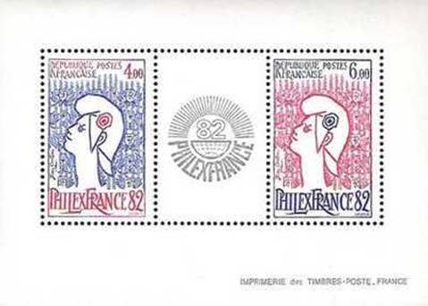 ["Philexfrance 82" International Stamp Exhibition, Paris, type BPB]