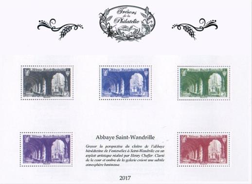 [Philatelic Treasures - Abbey of Saint Wandrille, Scrivi ]
