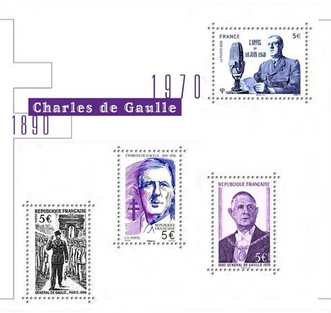 [The 50th Anniversary of the Death of Charles de Gaulle, 1890-1970, Scrivi ]
