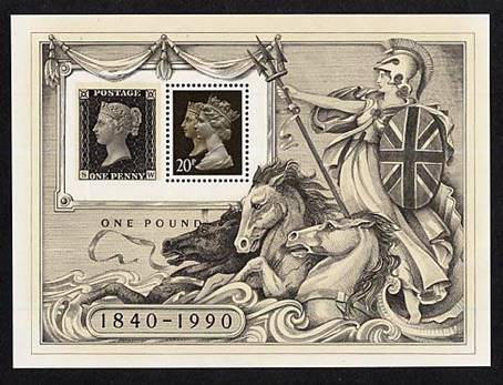 1990 GB - MS1501 - Stamp World 90 International Exhibition MNH - Click Image to Close