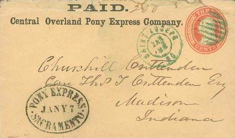 sos u s  U7--pony express letter 1861 (2)