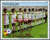 [Football - International Stamp Exhibition "BRASILIANA '83" - Rio de Janeiro, Brazil, and the 52nd Congress of FIP, type CSC]