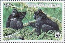 [Worldwide Nature Protection - Gorillas, type AQN]
