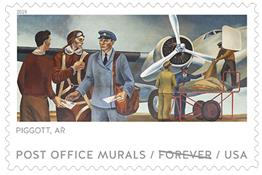 Figure 2 - Post Office Murals - Piggot, AR