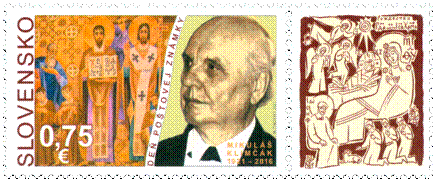 Postage Stamp Day:  Mikuláš Klimčák (1921 – 2016)