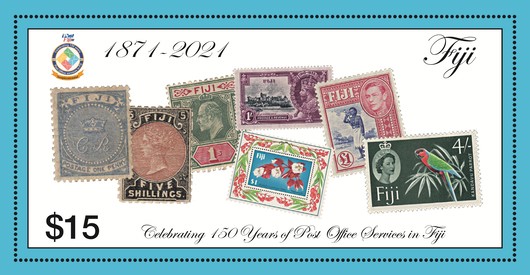 [The 150th Anniversary of the Fijian Postal Service, type ]