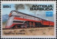 [International Stamp Exhibition "Ameripex '86" - Chicago, USA - Famous American Trains, type JZ]