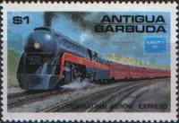 [International Stamp Exhibition "Ameripex '86" - Chicago, USA - Famous American Trains, type KB]