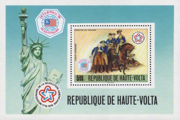 [Airmail - The 200th Anniversary of Independence of the United States of America - International Stamp Exhibition "INTERPHIL '76" - Philadelphia, USA, type ]
