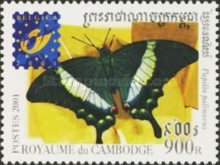 [International Stamp Exhibition "Belgica 2001" - Brussels, Belgium - Butterflies, type BYB]