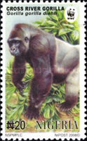 [Wwf - Ambiente e conservazione - Autorit&agrave; emittente del francobollo: Nigerian Postal Service, Scrivi ABK]