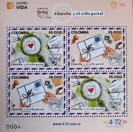 [UPAEP America Issue - Stamps and Philately, type ]
