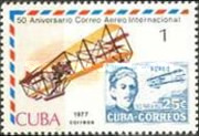 [The 50th Anniversary of Cuban Airmail, type COS]