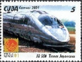 [International Stamp Exhibition Philanippon '01 - Tokyo, Japan - Japanese Locomotives, type GLV]