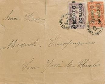 sos ecuador    guaranda provisionals  1895