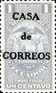 ecuador n--sos ecuador RA3  1920--on photo card