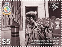 [The 150th Anniversary of the Fijian Postal Service, type BAV]