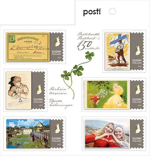 [The 150th Anniversary of Postal Cards in Finland, type ]