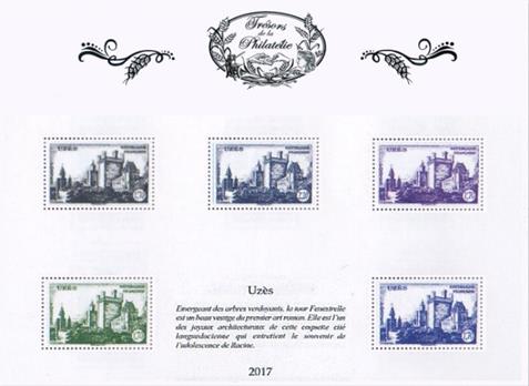 [Philatelic Treasures - Uz&egrave;s Ch&acirc;teau, Scrivi ]