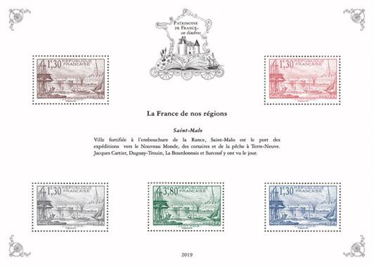 [Philatelic Treasures - Saint-Malo, Scrivi ]