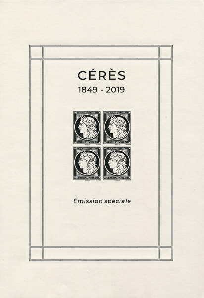 [Autumn Philatelic Exhibition, Paris - Ceres, Scrivi ]