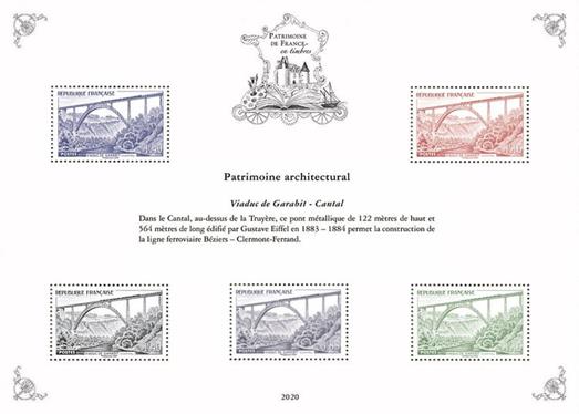 [Philatelic Treasures - Garabit Viaduct - Cantal, France, Scrivi ]