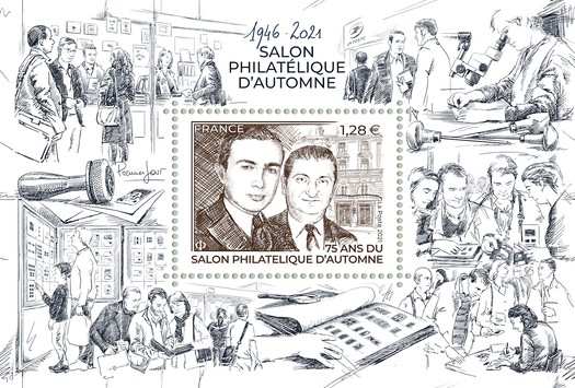 [The 75th Anniversary of the Autumn Philatelic Fair, type ]