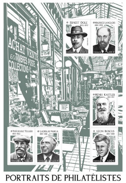 [PHILEX 2022 - Portraits of Philatelists, type ]