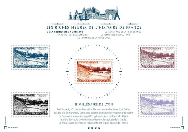 [Philatelic Treasures - The Rich Hours of French History - The 2000th Anniversary of Lyon, type ]