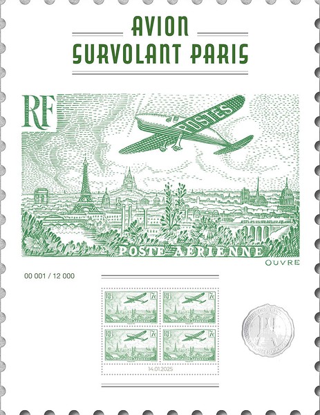 [Aircraft Over Paris, type ]