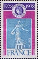[The 50th Anniversary of Acad&eacute;mie de Philat&eacute;lie, type BHT]