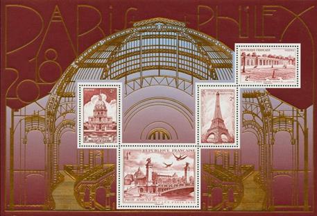[International Stamp Exhibition PARIS PHILEX 2018, Scrivi ]