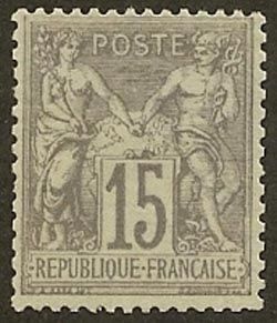 [The 100th Anniversary of the Semeuse Camée Stamp, type S37]
