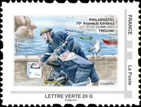 [The 70th Anniversary of PHILAPOSTEL - Tr&eacute;gunc General Assembly, type KAE]