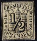 [Value Stamps - Black Print on Colored Paper, type B2]