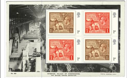 London 2010 Festival of Stamps prestige stamp book pane 3.