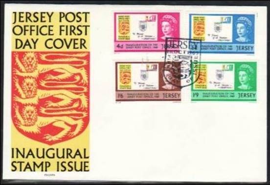 1969 Jersey Inauguration of the Post Office FDC - Click Image to Close