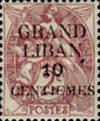 [French Postage Stamps Surcharged & Overprinted