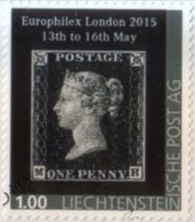 liechtenstein private stamp-- unlisted   5 13 15 (2)