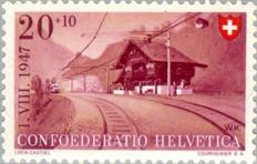 sos switzerland B164  1947