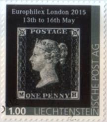 liechtenstein private stamp-- unlisted   5 13 15 (2)