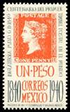 1940 mexico un+ peso oransj