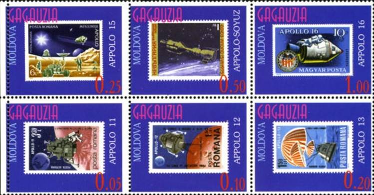 gagauzia      sheetlet 6 v
