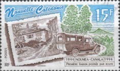 [The 50th Anniversary of Noumea-Canala Postal Service, type YV]