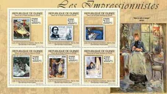 guinea impressionalists ss 6v 2009