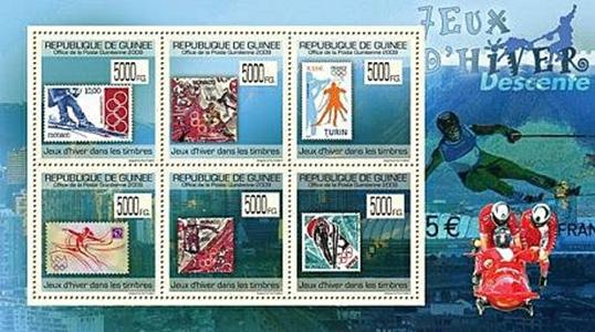guinea 2009 winter olympics ss 1
