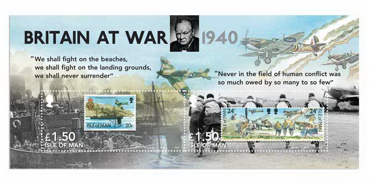 Britain At War Miniature Sheet