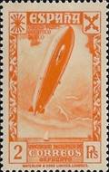 sos spain unlisted charity stamp 1938