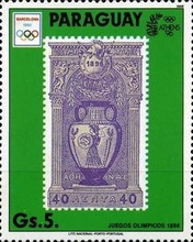 [Olympic Games - Barcelona, Spain 1992 & Athens, Greece 1896, type DVA]