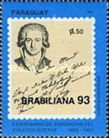 [International Stamp Exhibition "BRASILIANA '93" - Rio de Janeiro, Brazil, type EBR]
